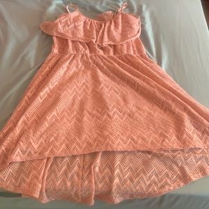Pink Lace Dress